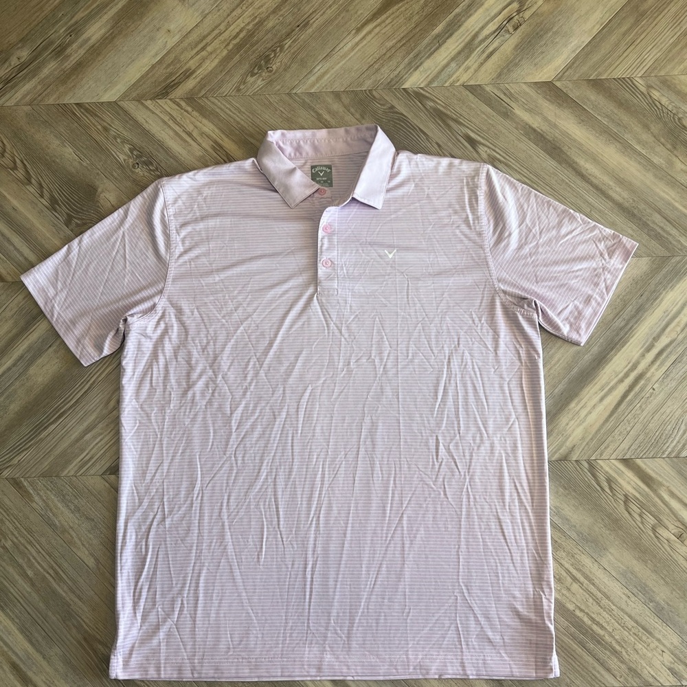 Callaway Soft Pastel purple Polo Shirt